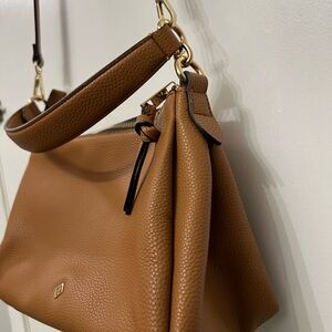 Call It Spring Brown Leather Shoulder Bag